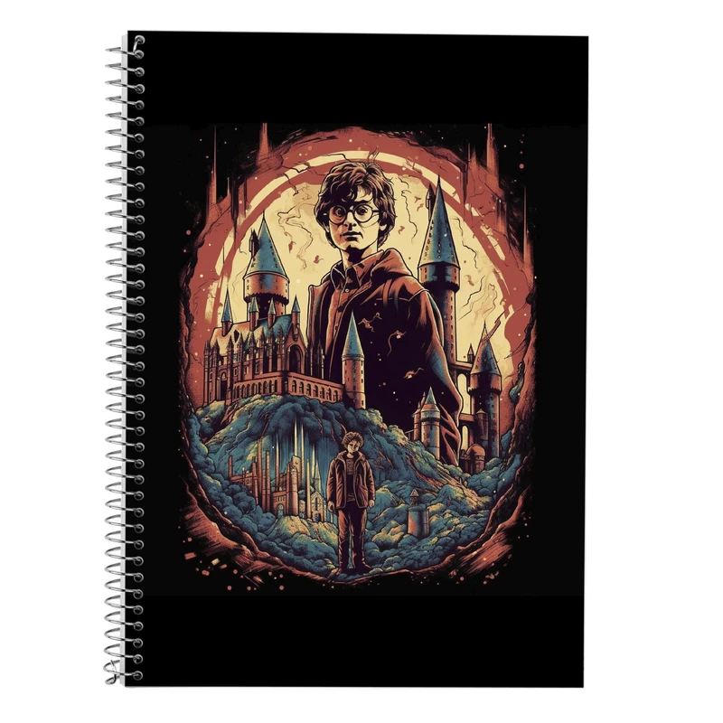 دفتر لغت 50 برگ مدوپد طرح هری پاتر harrypotter کد DF10243