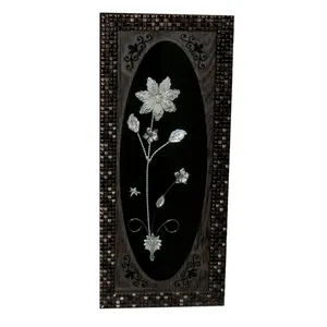 تابلو ملیله کاری طرح گل کد 21