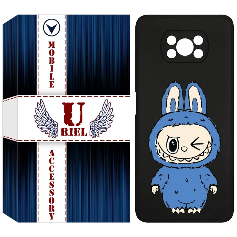 کاور یوریل مدل KSH کد 116 طرح عروسک لبوبو مناسب برای گوشی موبایل شیائومی Poco X3 / X3 Pro