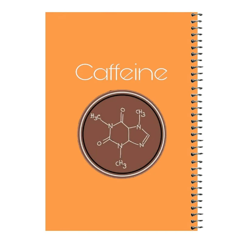 دفتر مشق 80 برگ اس جی مدل قهوه   