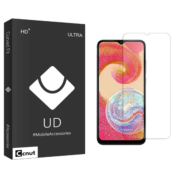 محافظ صفحه نمایش کوکونات مدل UDB مناسب برای گوشی موبایل سامسونگ Galaxy A04e