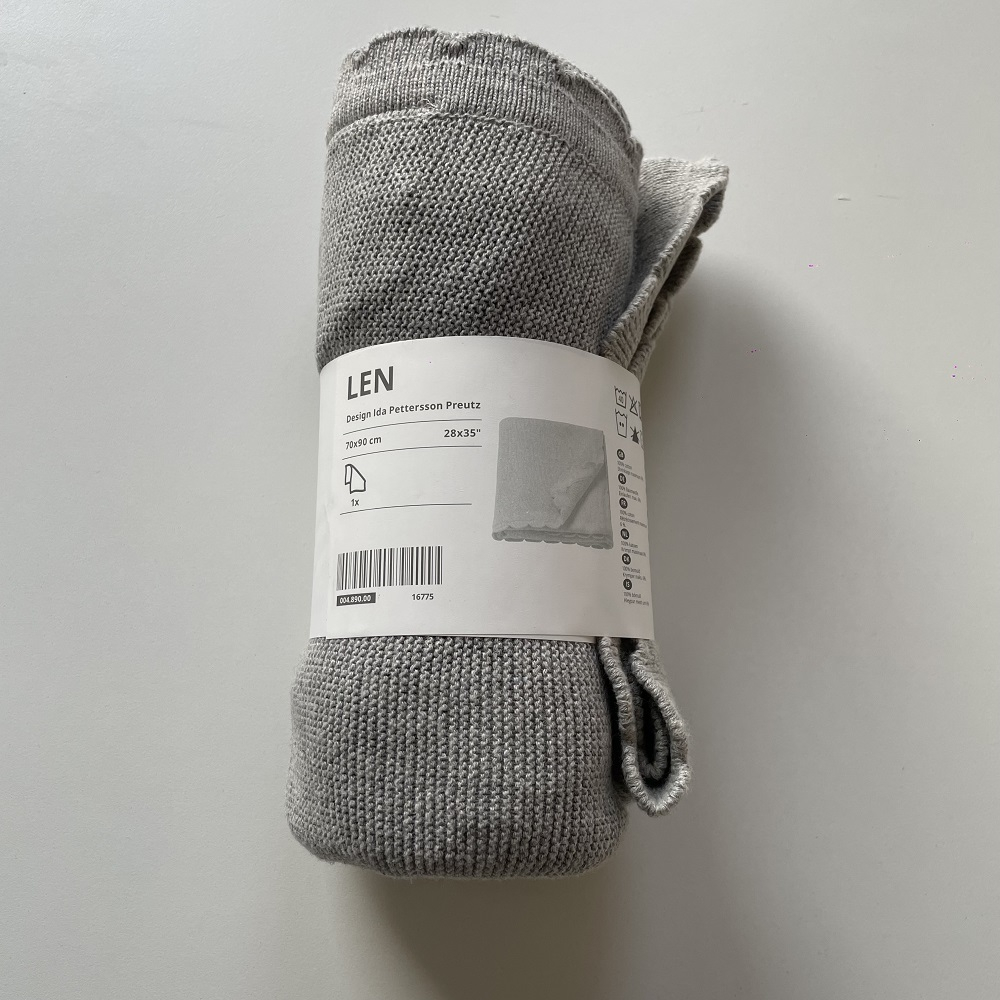 پتو نوزاد ایکیا مدل LEN-NEW سایز 70x90 سانتی متر