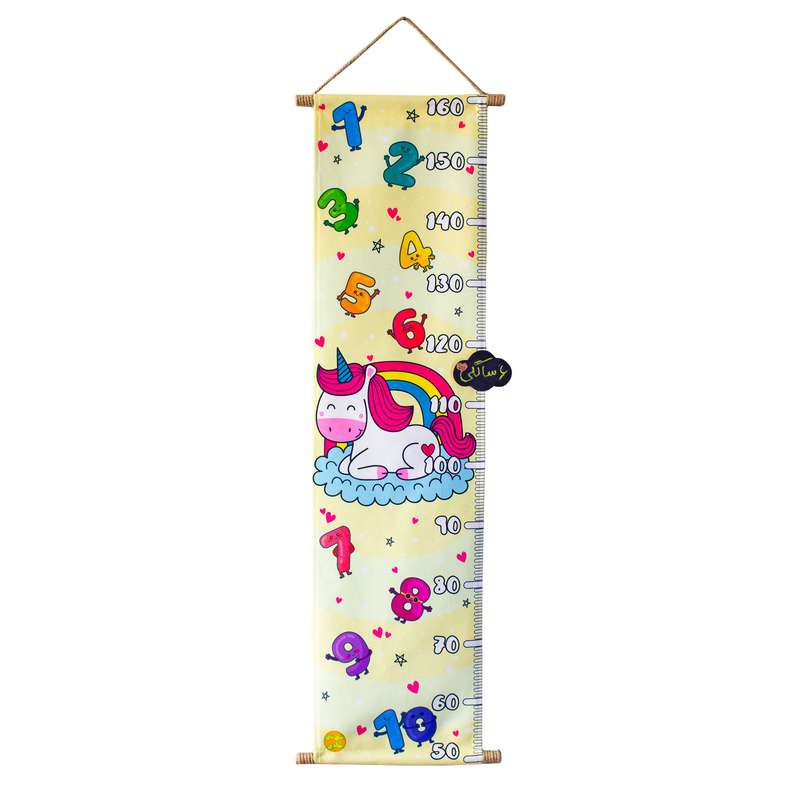 متر اندازه گیری کودک طرح Numbers Unicorn کد NS122