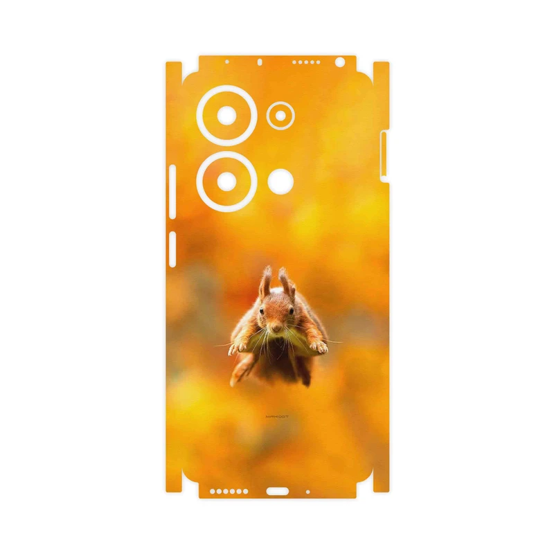 برچسب پوششی ماهوت مدل Squirrel-FullSkin مناسب برای گوشی موبایل شیائومی Poco M6 Pro 4G