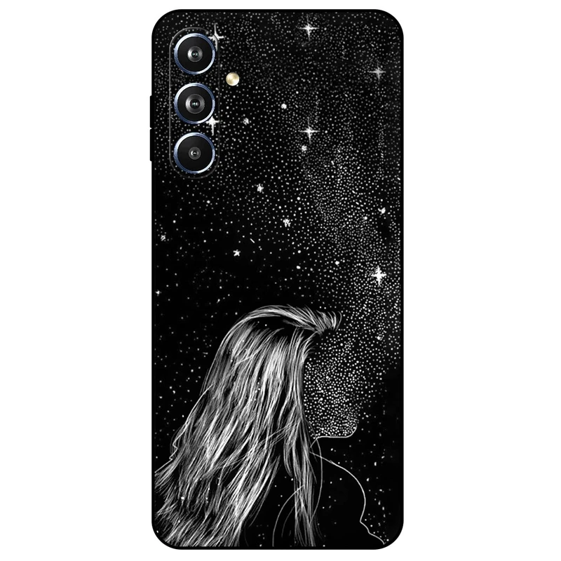 کاور مگافون طرح دخترانه مدل 8264 مناسب برای گوشی موبایل سامسونگ Galaxy F54 / M54     