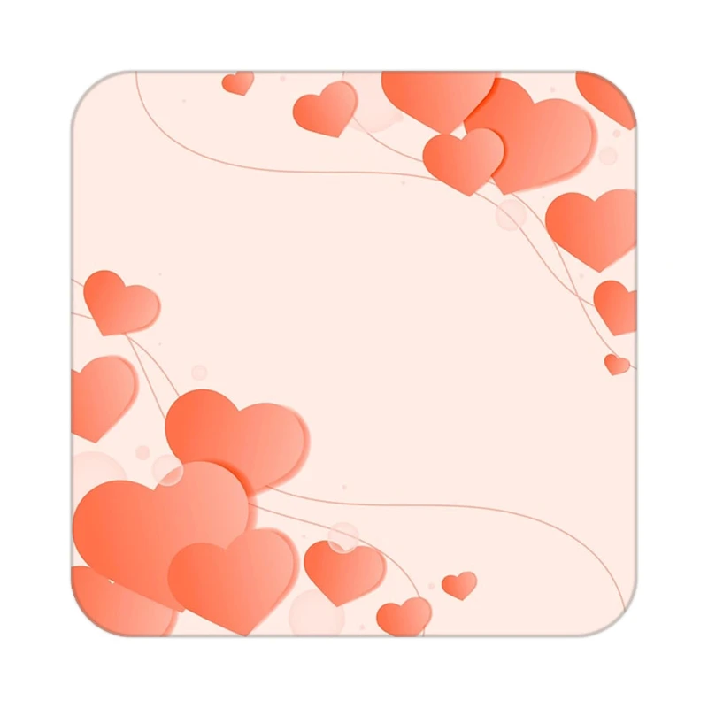 زیر لیوانی کاکتی طرح عاشقانه مدل mp40891