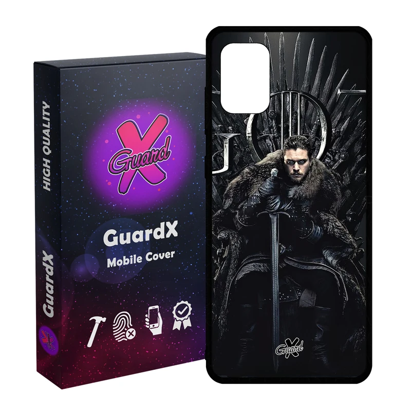 کاور گارد ایکس طرح Jon Snow مدل Glass10416 مناسب برای گوشی موبایل سامسونگ Galaxy A71 4G