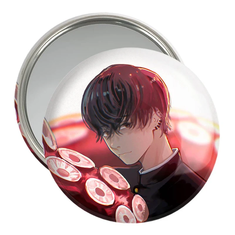 آینه جیبی خندالو مدل یوشیدا انیمه مرد اره ای Chainsaw Man  کد 22309