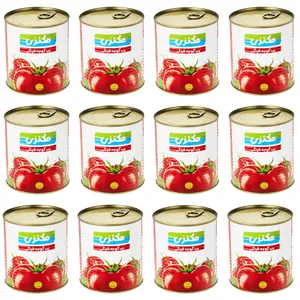 رب گوجه فرنگی مکنزی -800 گرم بسته 12 عددی