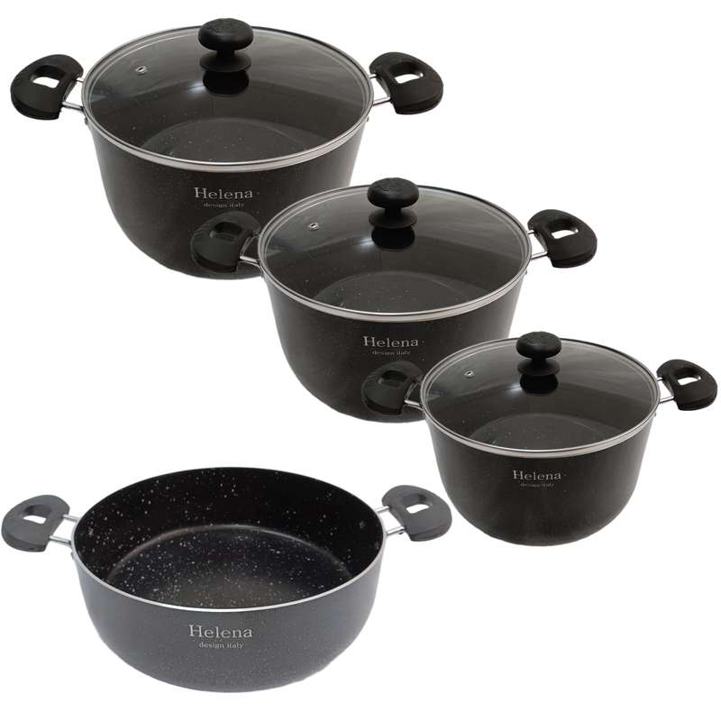 سرویس پخت و پز 7 پارچه هلنا مدل کلاسیک