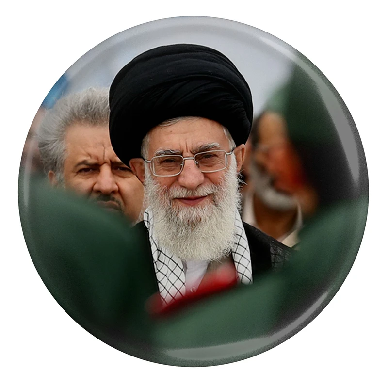 مگنت طرح رهبر حضرت سید علی خامنه ای مدل S12256