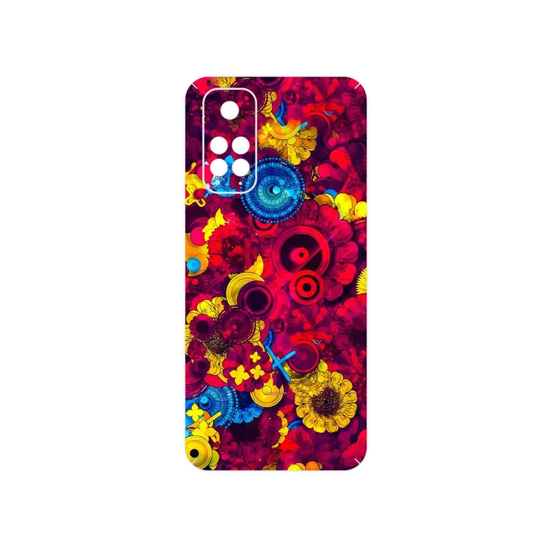برچسب پوششی ماهوت مدل Vector Flower Garden Digital Art مناسب برای گوشی موبایل شیائومی Redmi Note 11
