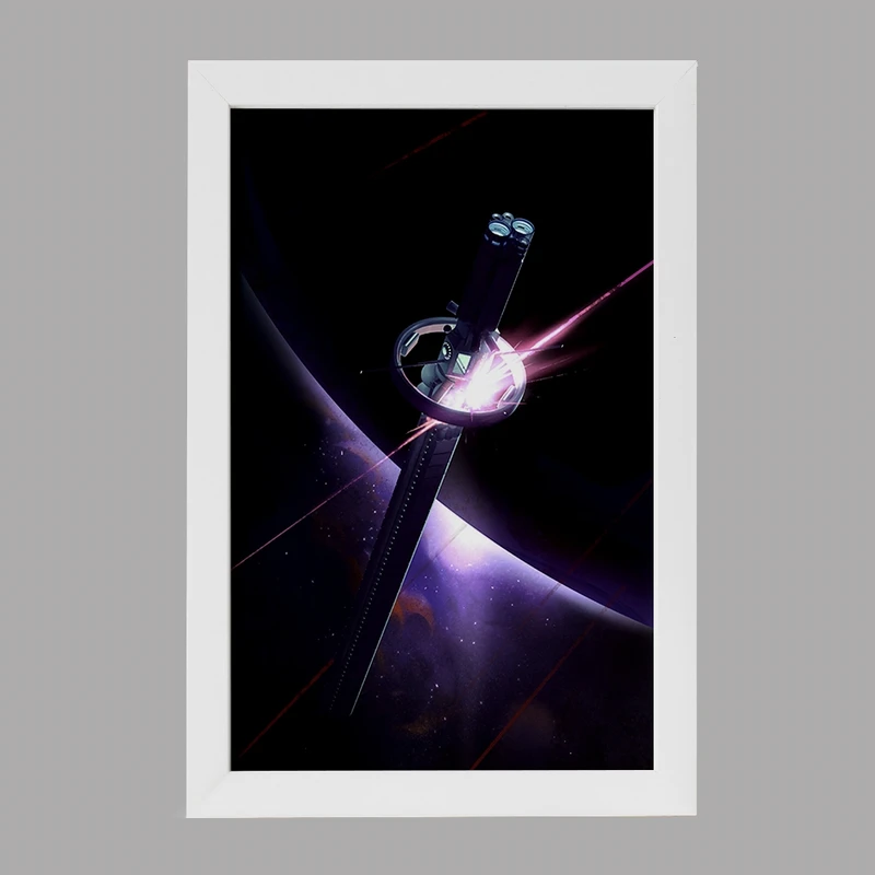 تابلو خندالو مدل ماهواره فضایی کد F532