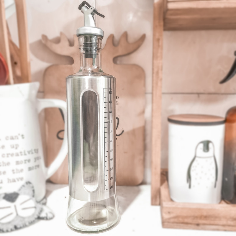 ظرف روغن مدل استیل کد 001