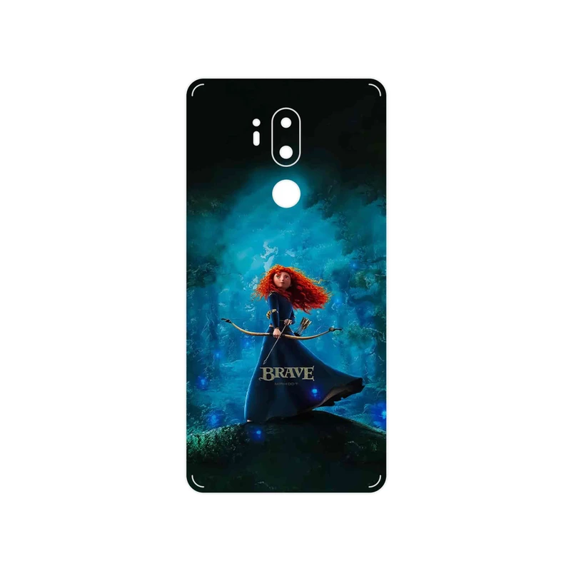 برچسب پوششی ماهوت مدل Brave مناسب برای گوشی موبایل ال جی G7 PLUS THINQ