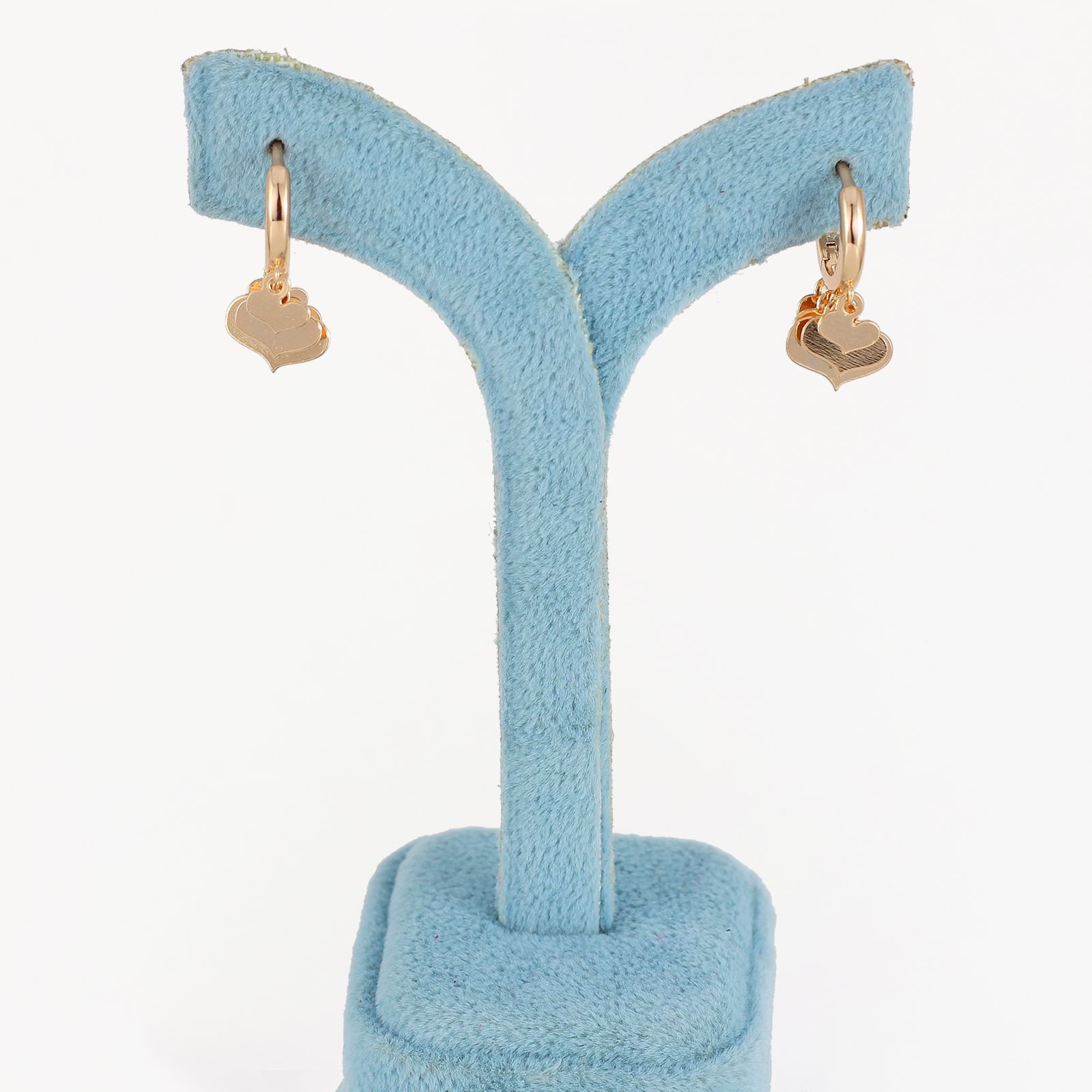 گوشواره زنانه ژوپینگ مدل قلب کد ear758 -  - 3