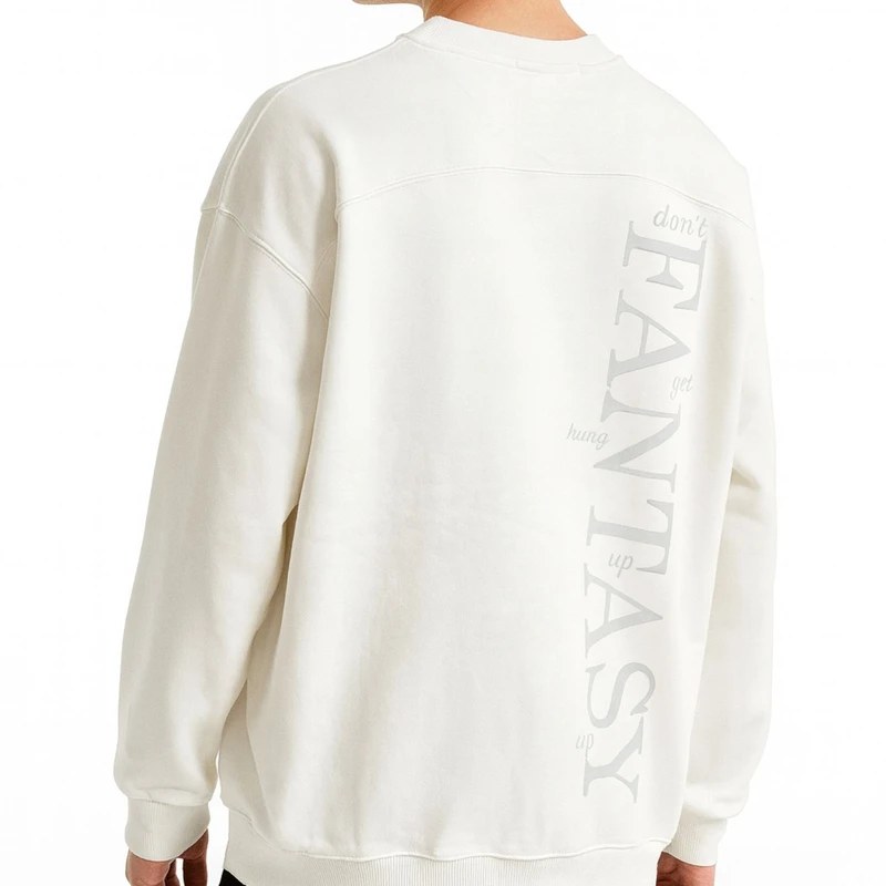 عکس شماره 12 : سویشرت مردانه مدل دورس سه نخ باکسی