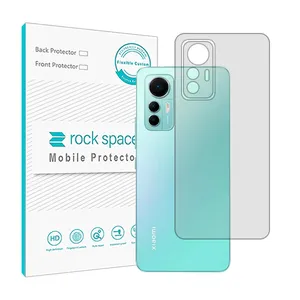 Transparent Rockspace HyGEL model phone back protector suitable for Xiaomi 12Lite mobile phone