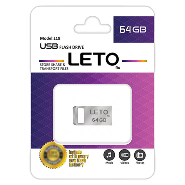 فلش مموری لتو مدل L18 ظرفیت 64 گیگابایت با رابط USB 2.0