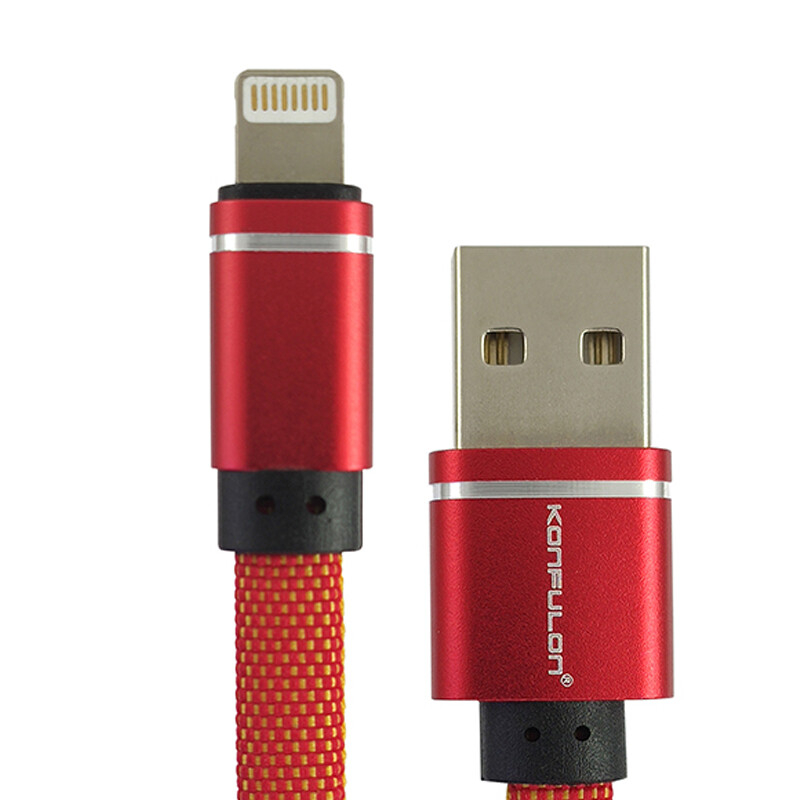 کابل تبدیل USB به لایتنینگ کانفلون مدل S77 طول 1 متر