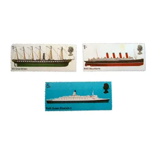 تمبر یادگاری طرح کشتی کد sp-406 مجموعه 3 عددی