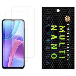 Multi Nano X-S2N Model Transparent Screen Protector Suitable For Xiaomi Poco M5 (India) Mobile Phone Pack Of 2
