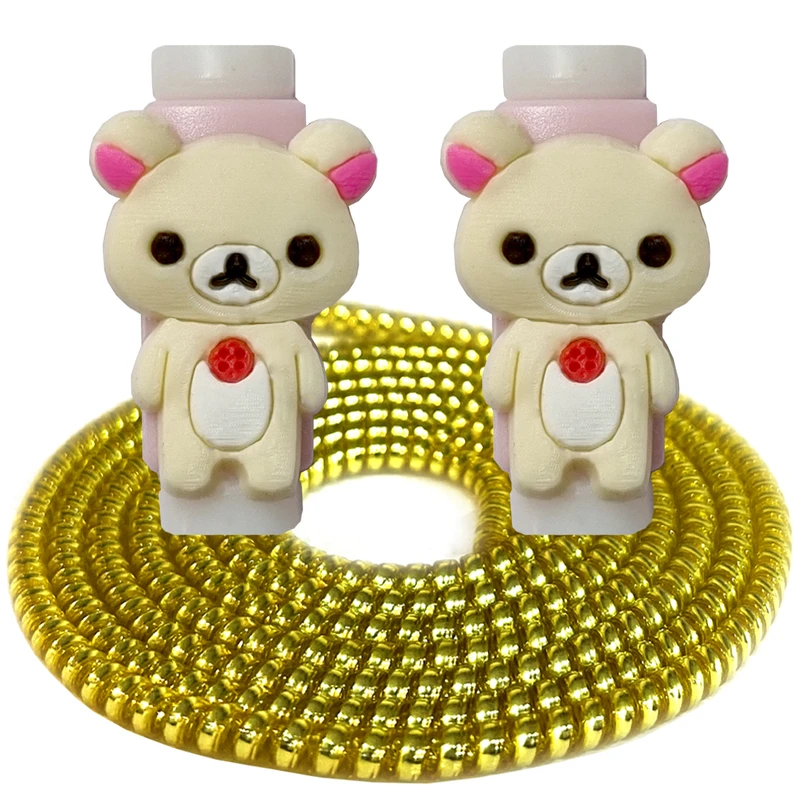 محافظ کابل شارژر و هندزفری رینیکا مدل Bear RRR 03 مجموعه 3 عددی