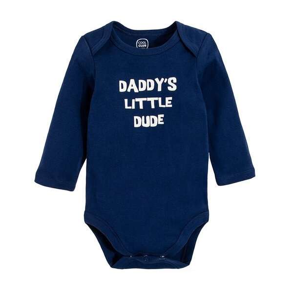 بادی آستین بلند نوزادی کول کلاب مدل CUB1802201