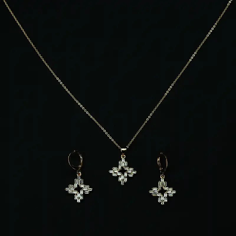 نیم ست زنانه مدل ستاره