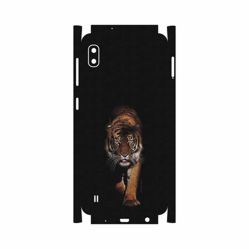 برچسب پوششی ماهوت مدل Wild Tiger-FullSkin مناسب برای گوشی موبایل سامسونگ Galaxy A10