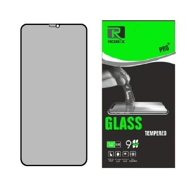 محافظ صفحه نمایش حریم شخصی روبیکس مدلIP12/IP12PROمناسب برای گوشی موبایل اپل iPhone 12 / iPhone 12 Pro