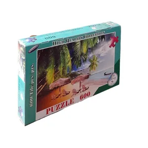 پازل 600 تکه مدل رینگ طرح ساحل دریا