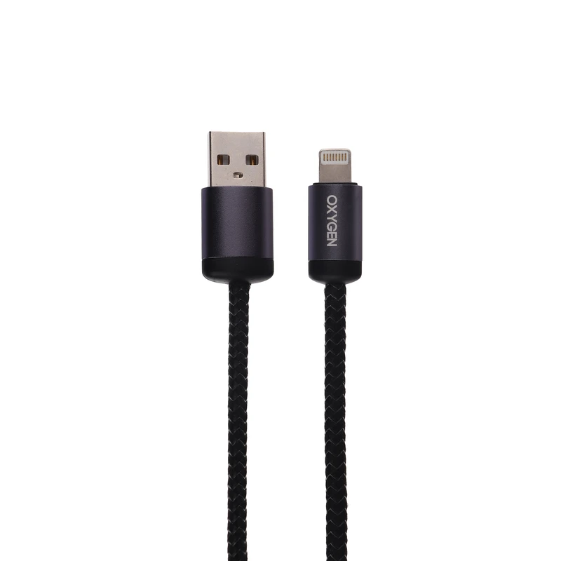 کابل تبدیل USB به لایتنینگ اکسیژن مدل LX-22 طول 0.25 متر