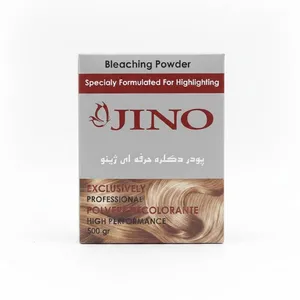 پودر دکلره ژینو مدل حرفه ای وزن 500 گرم رنگ سفید