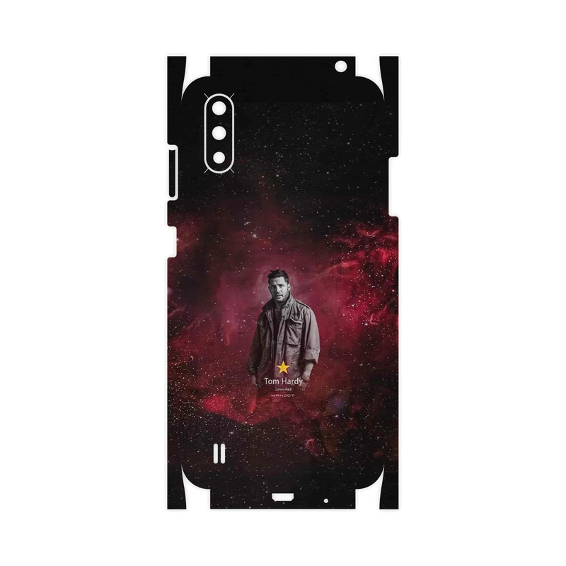 برچسب پوششی ماهوت مدل Tom Hardy-FullSkin مناسب برای گوشی موبایل سامسونگ Galaxy A01