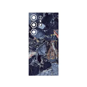 MAHOOT Broken black marble Cover Sticker for Samsung Galaxy S24 Ultra