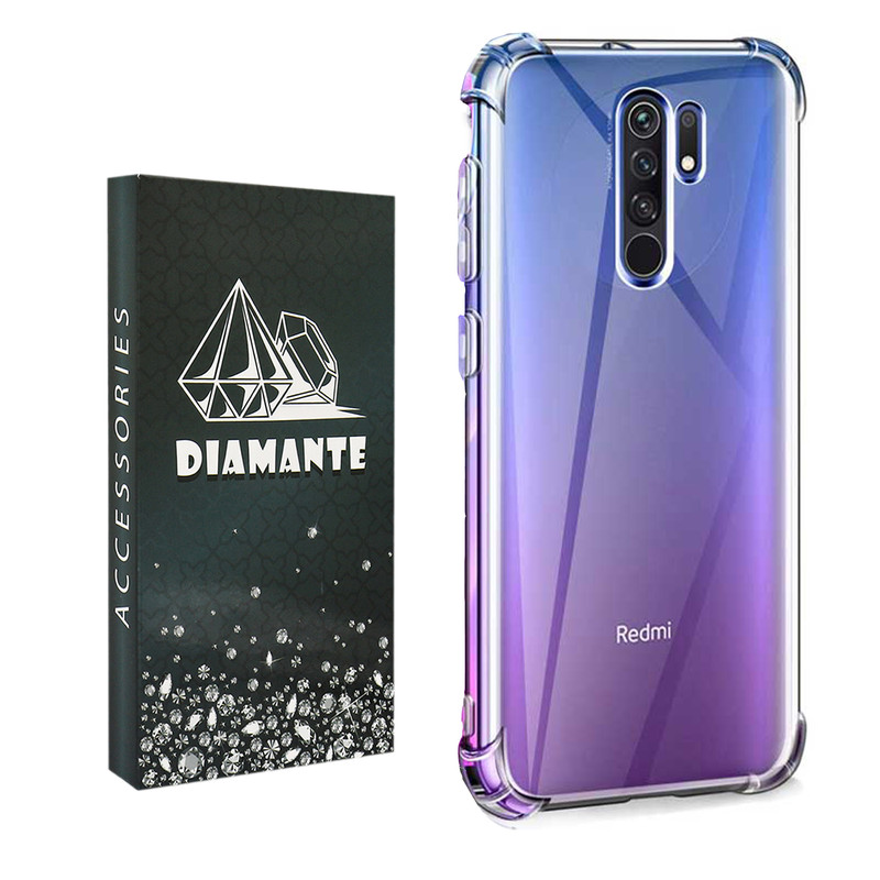 کاور دیامانته مدل Bianco Navy مناسب برای گوشی موبایل شیائومی Redmi 9 