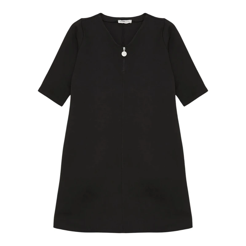 پیراهن یقه هفت زنانه ال سی وایکیکی مدل فیت افکت 