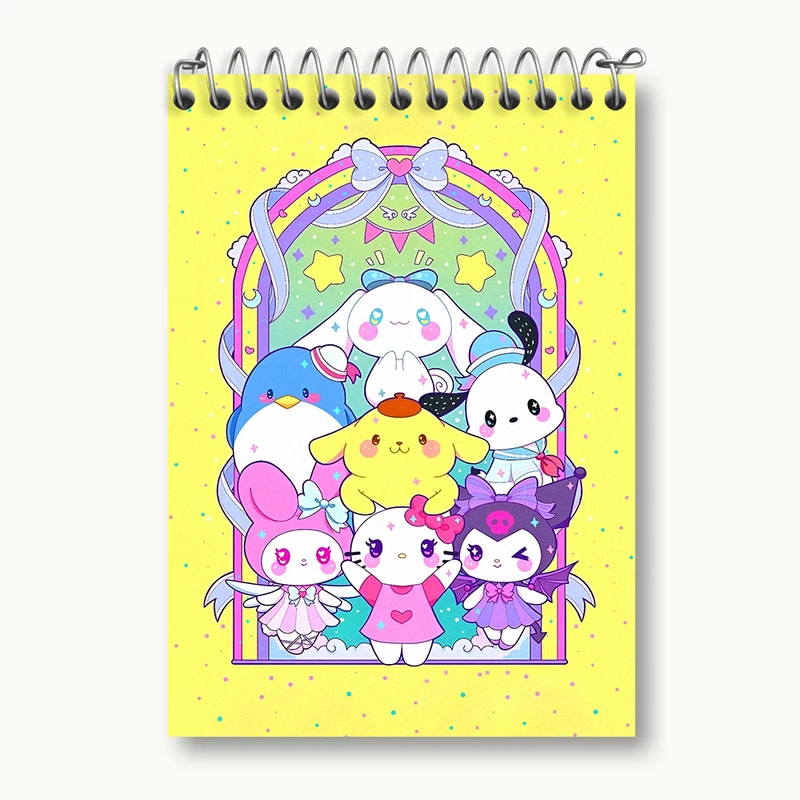 دفتر یادداشت 50 برگ خندالو طرح کرومی و ملودی کد N3997