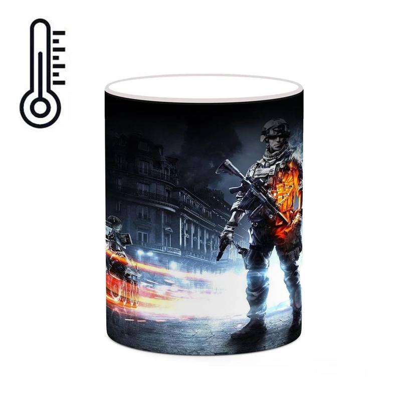 ماگ حرارتی کاکتی مدل بازی بتلفیلد Battlefield کد mgh27634