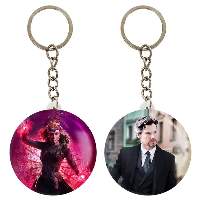 جاکلیدی خندالو مدل دکتر استرنج و اسکارلت ویچ مارول Marvel کد 1938019373 مجموعه 2 عددی