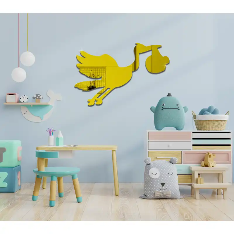 آینه مستر راد مدل لک لک کد Stork-G 01