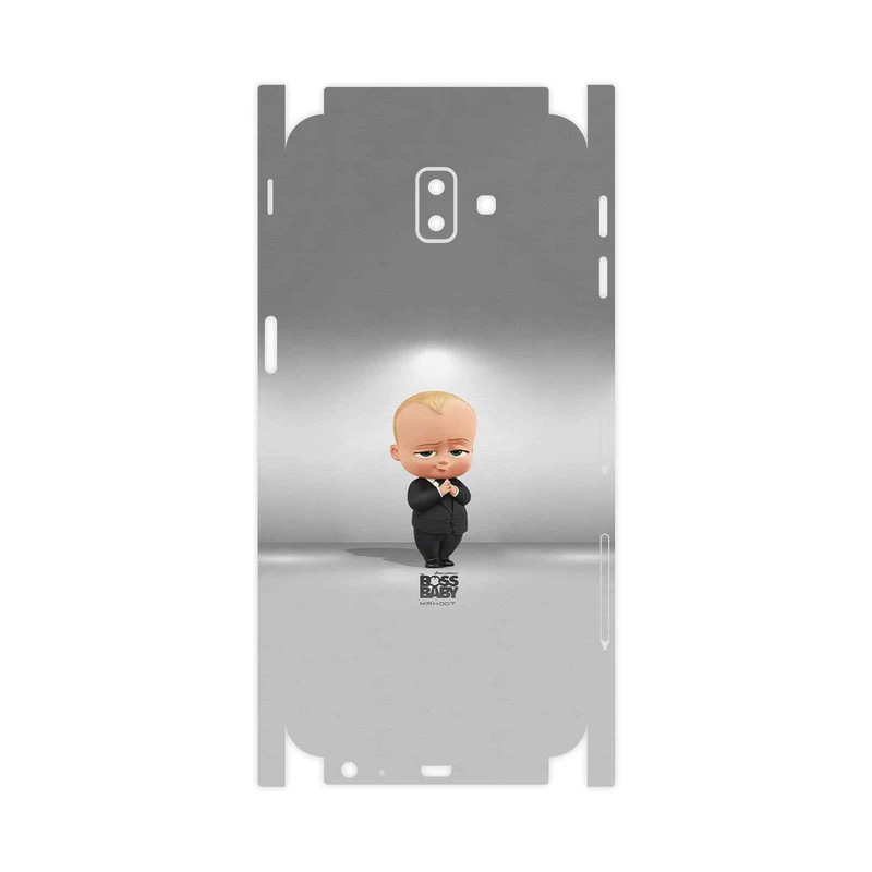 برچسب پوششی ماهوت مدل The Boss Baby-FullSkin مناسب برای گوشی موبایل سامسونگ Galaxy J6 Plus