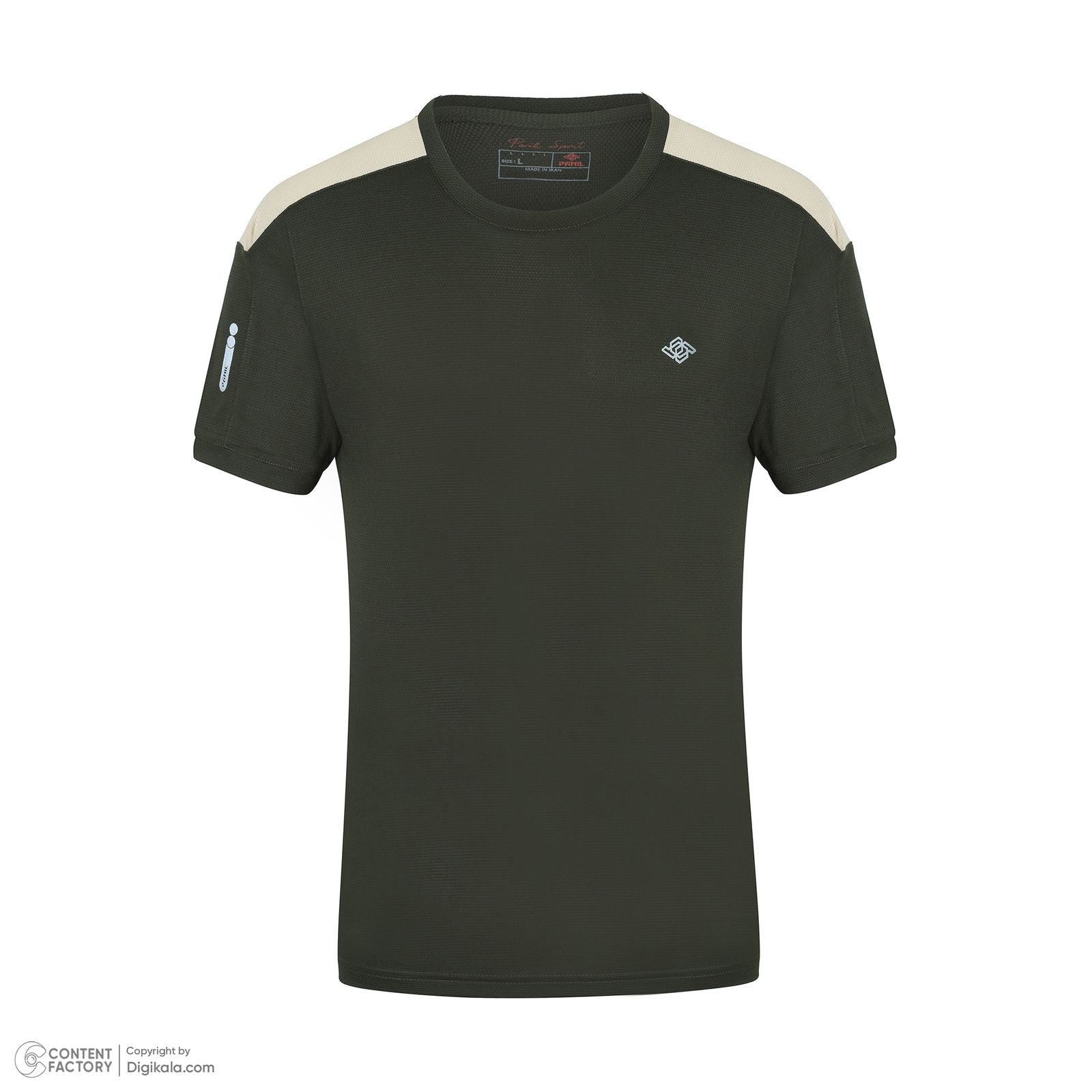 تی شرت آستین کوتاه ورزشی مردانه پانیل مدل 206A -  - 3