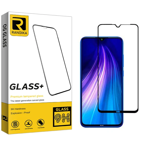 محافظ صفحه نمایش راندیکا مدل RK مناسب برای گوشی موبایل شیائومی Redmi Note 8 2021