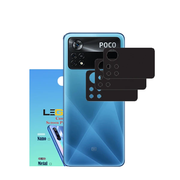 محافظ لنز دوربین مدل xi-12 مناسب برای گوشی موبایل شیائومی POCO X4 PRO بسته 3 عددی