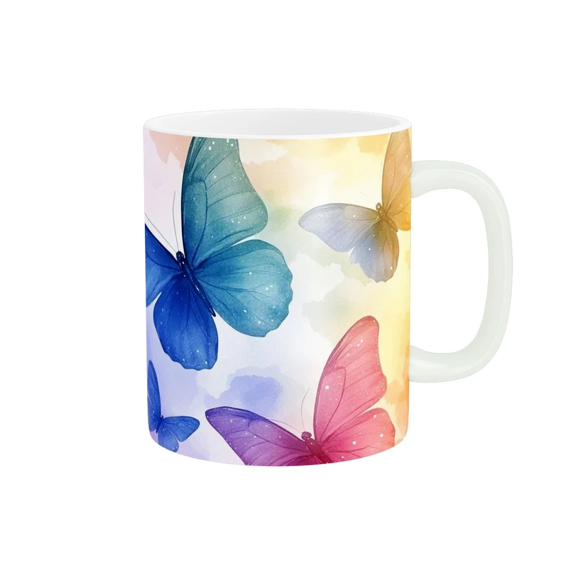 ماگ پاد آفرین طرح پروانه کد 4728