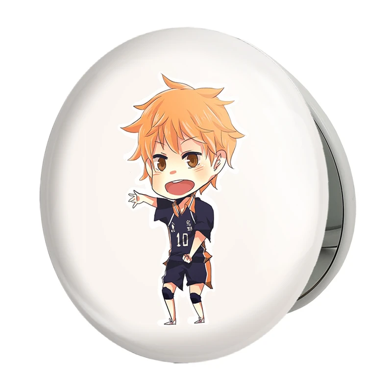 آینه جیبی خندالو طرح هیناتا شویو انیمه آبشار سرنوشت هایکیو کاگیاما مدل تاشو کد 11211 