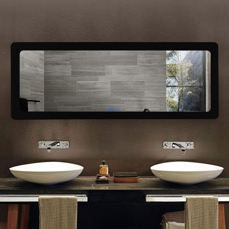 آینه سرویس بهداشتی الف مدل نیم قد