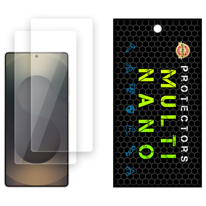 محافظ صفحه نمایش مولتی نانو مدل X-S2N مناسب برای گوشی موبایل سامسونگ Galaxy S25 Ultra بسته دو عددی